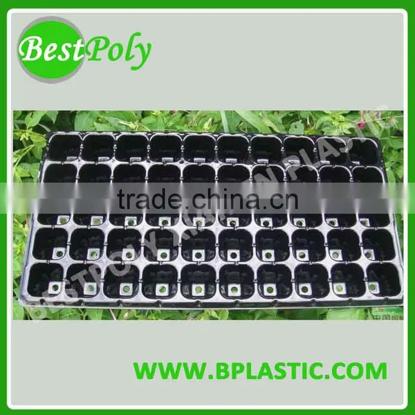 Black 128 Holes Seed Tray 128 Cells Seed Tray Plastic Seed Tray photo-6