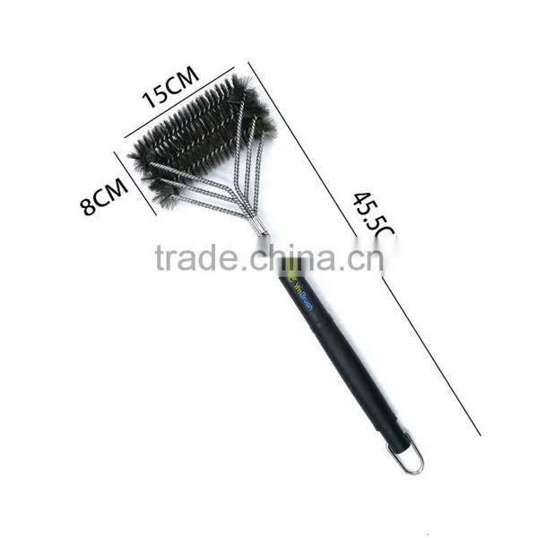 18 Inch Steel Wire Grill Brush, Stainless Steel Cleaning Brush Mat photo-2