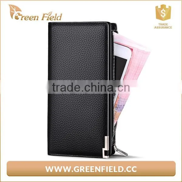 Fashion RFID Blocking Water Resistant Leather Card Wallet photo-4