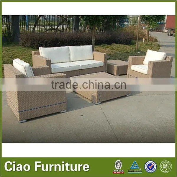 2016 Season Patio Wicker Furniture 4 Pcs Sectional Sofa Set photo-2