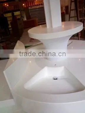 Top Quality New Design Solid Surface Food Grade Kitchen Bar Counter photo-2