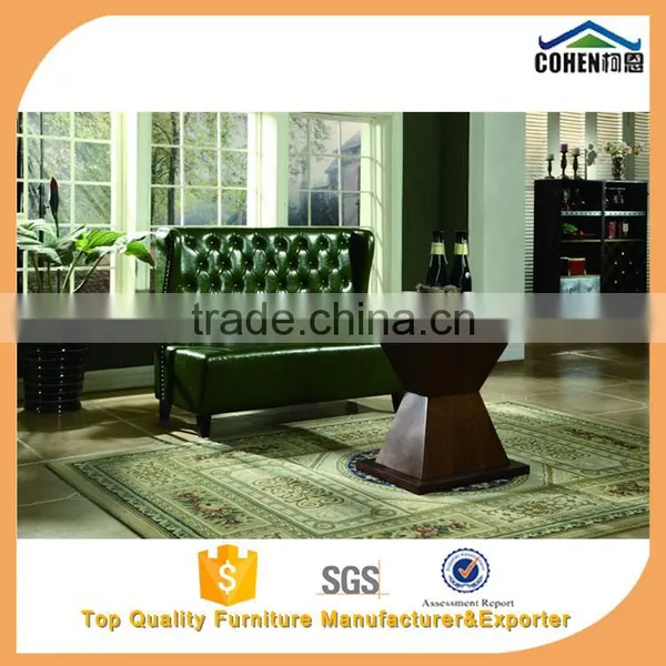 Foshan Cohen Furniture Cheap but High Quality New Design Solid Wood Frame With Aluminum Outside Dining Table HT012 photo-3