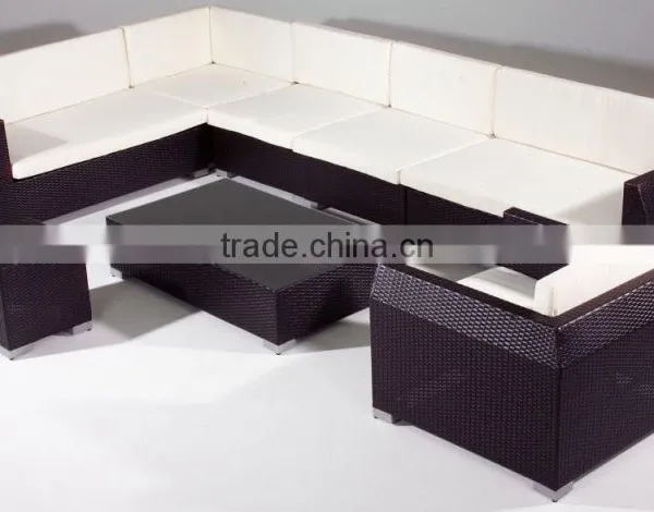 Sectional Rattan Garden Sofa Set photo-2