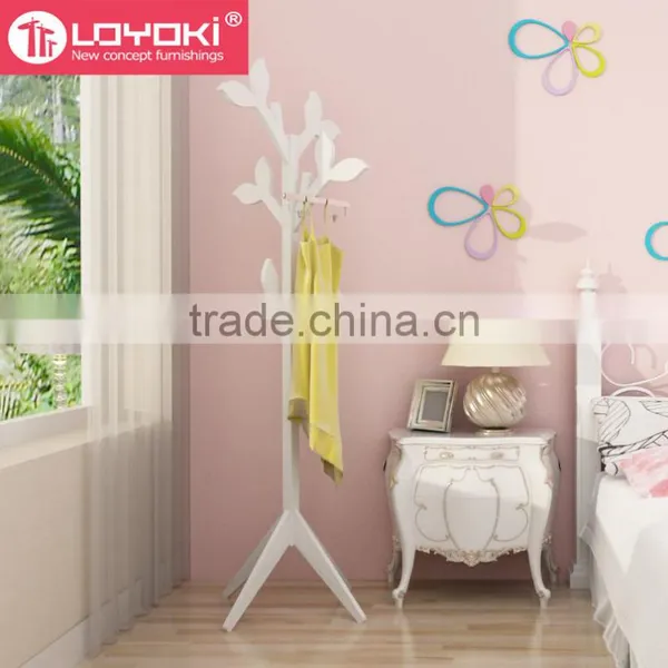 New Design MDF DIY Tree Shaped Coat Rack Stand Colorful Wall Coat Rack Clothes Hanger Rack Wholesale photo-2