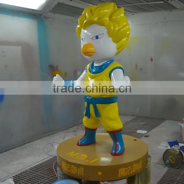 Fiberglass Cock Cartoon Statue photo-3