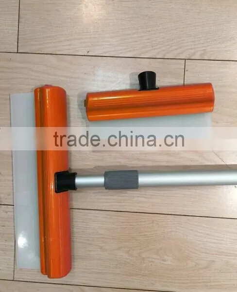 Telescoping Silicone Wipers, Long Handle Silicone Scrapers Water Blade photo-2