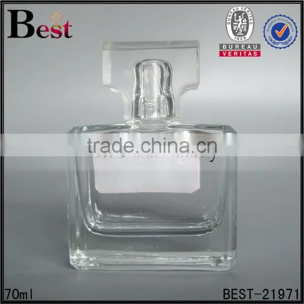 Super High Quality 50ml Perfume Spray Bottle Blue Gradient Color Perfume Spray Bottle With Aluminum Cap photo-5
