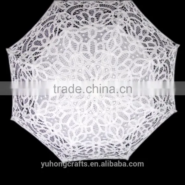 Battenburg Lace Parasol Umbrella photo-2