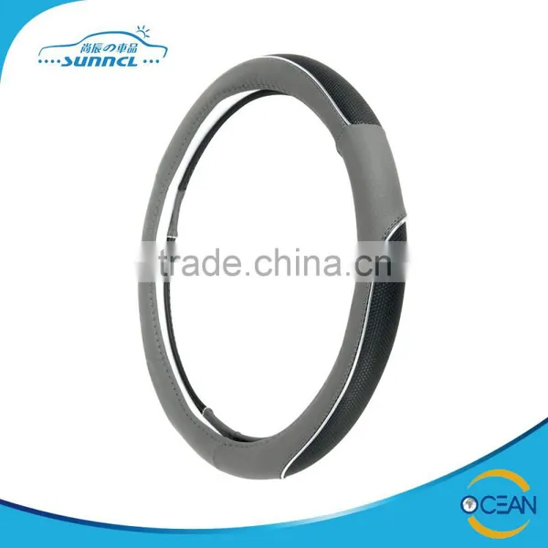 More Color Choice Steering Wheel Cover Leather photo-3