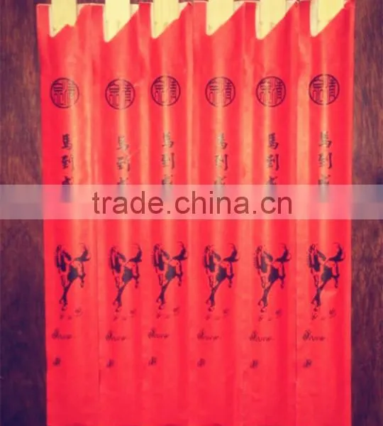 Red Paper Sleeve Bamboo Chopsticks