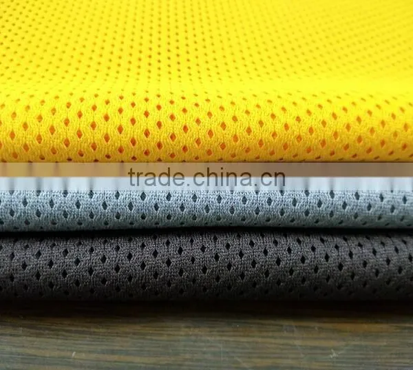 100% Polyester Tricot Knit Mesh
