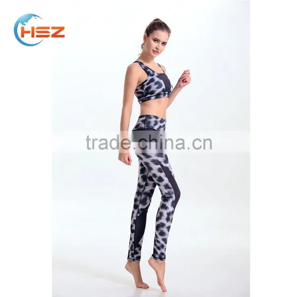 HSZ-YD46013 Fashion Sexy Fashion Winter Women Wholesale Girls Sexy Undergarments Legging Yoga Wear photo-2