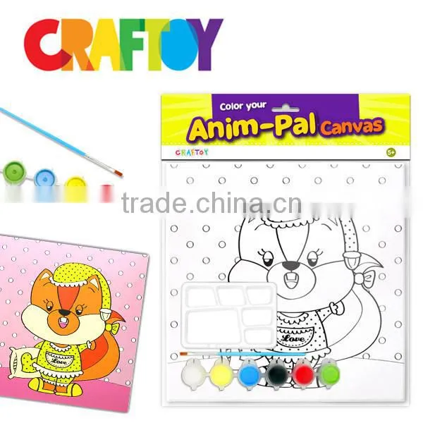 OEM Kids Toy Canvas Board Anim-Pal Sleepy Squirrel photo-3