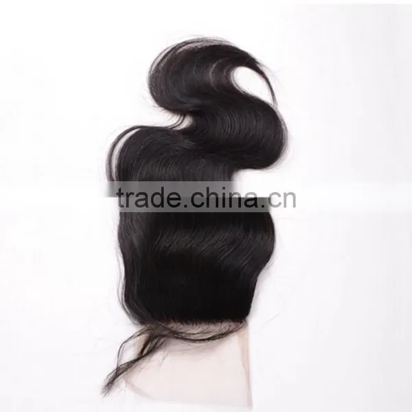 8A Wholesale Price Free Part Malaysian Body Wave Closure With 100% Unprocessed Virgin Malaysian Hair Weaving photo-5