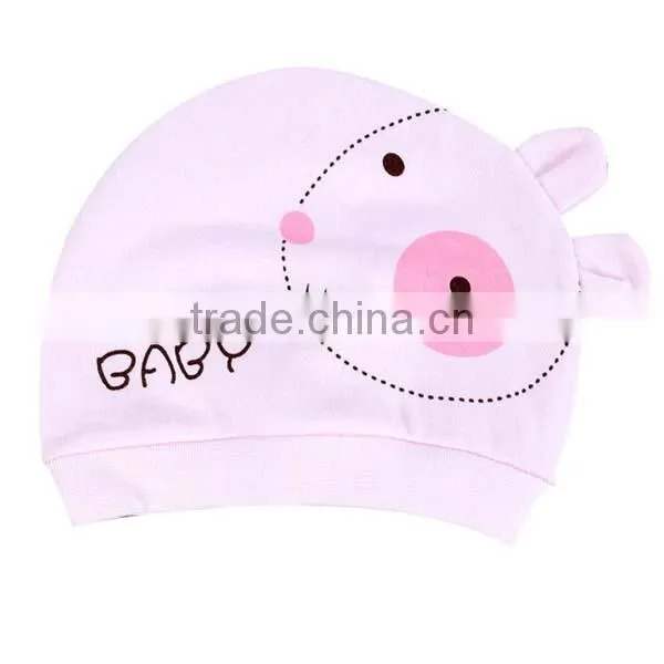 Cartoon Design Cute Lamb Knitted Cotton Baby Fancy Beanie Hat photo-3
