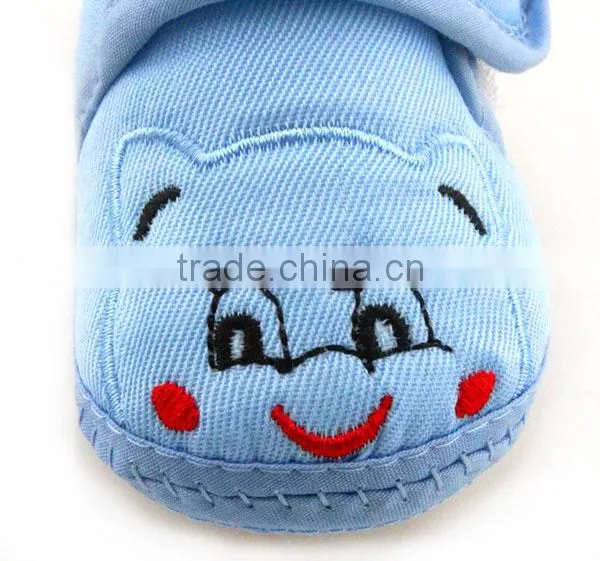 Lovely Smile Face Bear Summer Baby Shoes for Boy photo-4