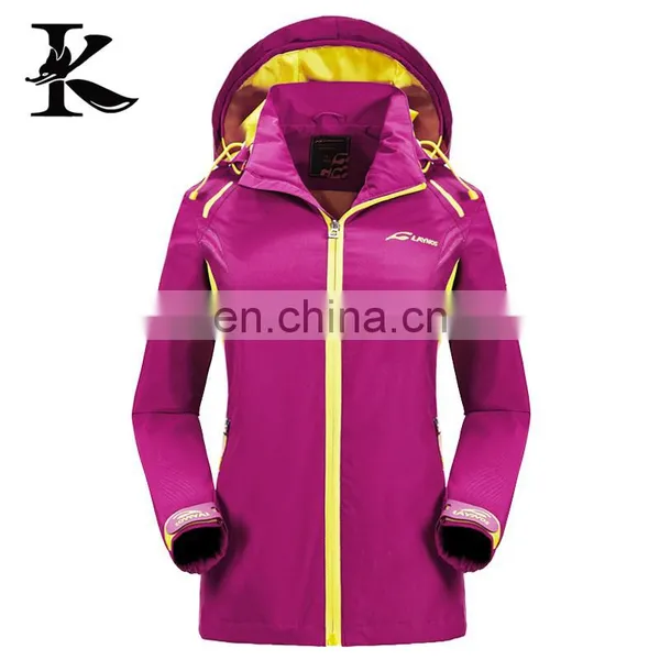 New Hooded 100% Polyester Light Weight Waterproof Jacket photo-2