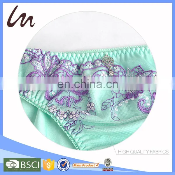 Arab Girl OEM Custom Made Satin Sexy Lingerie Underwear photo-5