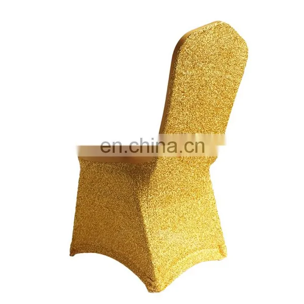 Wholesale Wedding Party Polyester Universal Chair Cover White photo-4