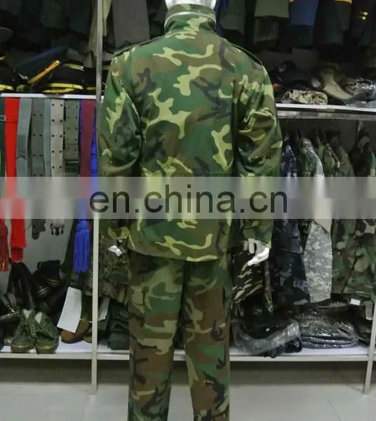 Camouflage Military Uniform Combat Tactical Army Jacket 100% Cotton Ripstop photo-3
