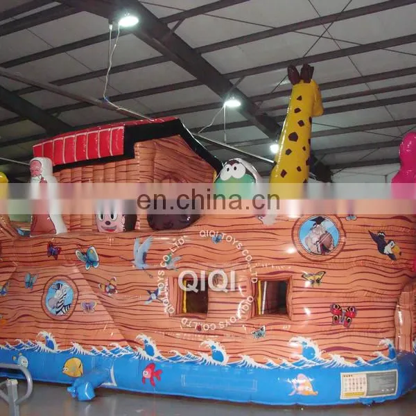 Obstacle Course Car Theme Inflatable With Jumping Area photo-2