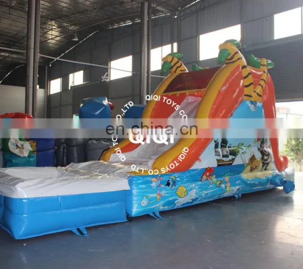 Outdoor Giant Inflatable Water Slide Inflatable Water Slide With Pool for Kids photo-3