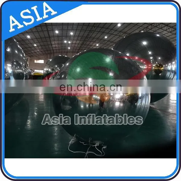 Custom Silver Floating Inflatable Mirror Ball or Inflatable Disco Ball photo-2