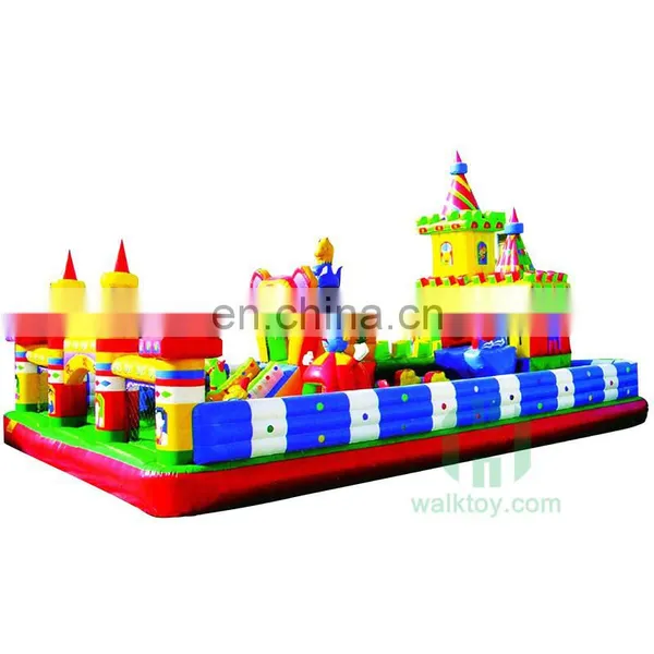 HI Good Quality Inflatable Commercial Fun City/outdoor Rent Amusement Park/children Inflatable Play Zone photo-2