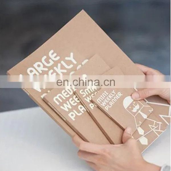 Cute Design Custom Size Planner Notebook/agenda Printing With Colorful Printing photo-3