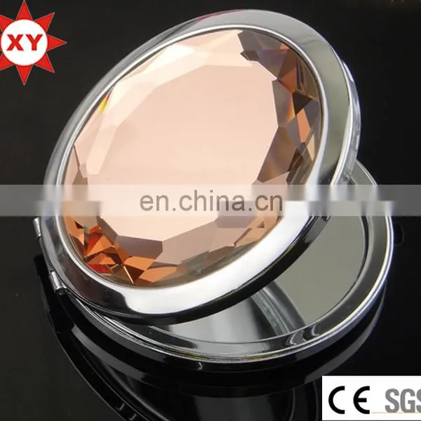 Custom Bling Rhinestone Folding Make-up Mirror for Gifts Set photo-3