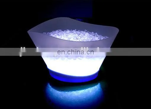 Custom Logo Large Plastic Led Ice Bucket for Beer photo-5