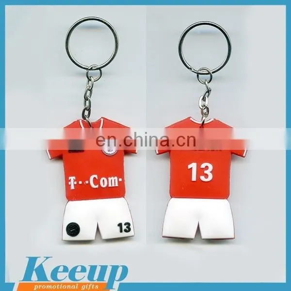 High Quality Die Cut Shape 3D PVC Keychain photo-5