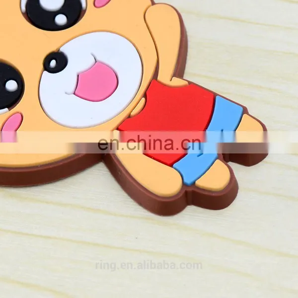 Bag Ornaments Cartoon Dolls Soft Pvc Rubber Keychain Making photo-2