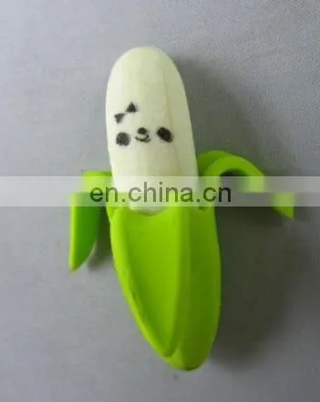 4pc Banana Shape Eraser Set Children Fancy Fruit Eraser Set photo-3