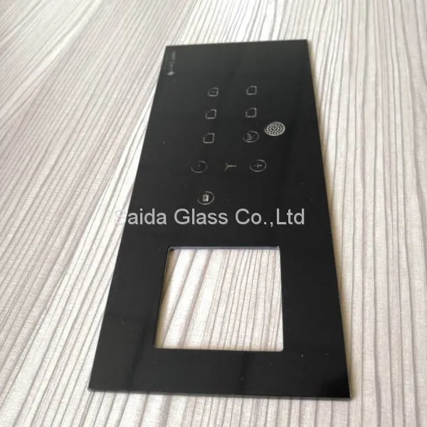 China Supplier Heat Tempered Glass 3mm 4mm Polished Edges for Smart Home Automation Touch Panels photo-5