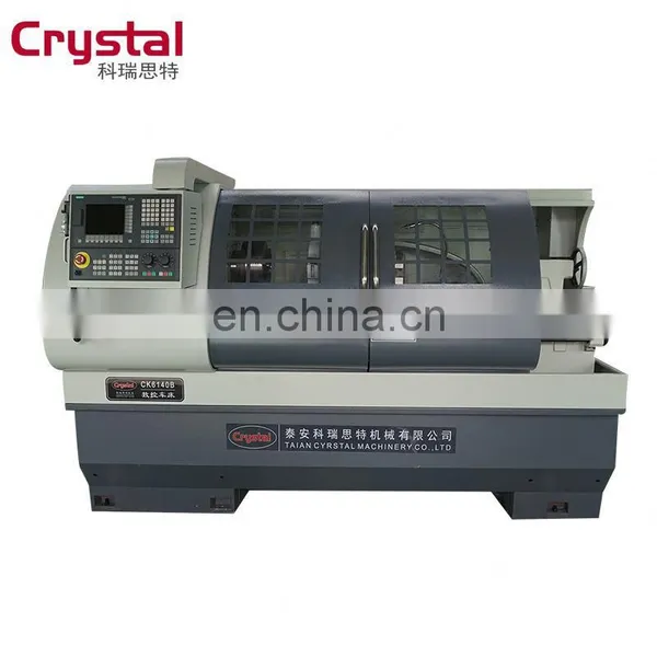China New Cnc Lathe Machine 2 Step High Speed and Low Speed CK6140B photo-3