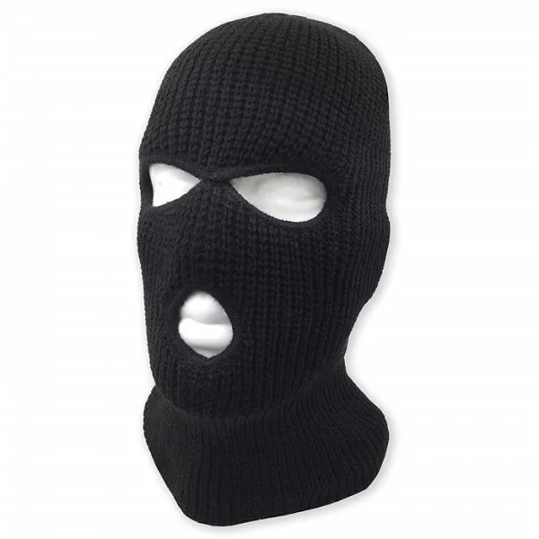 Custom Wholesale Balaclava Face Protection Outdoor 3 Hole Face Ski Mask w Flap photo-2