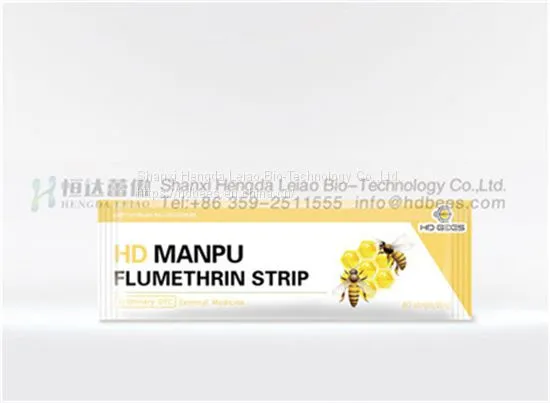 HD Flumethrin Manpu (80 Strips),Fluvalinate Strip