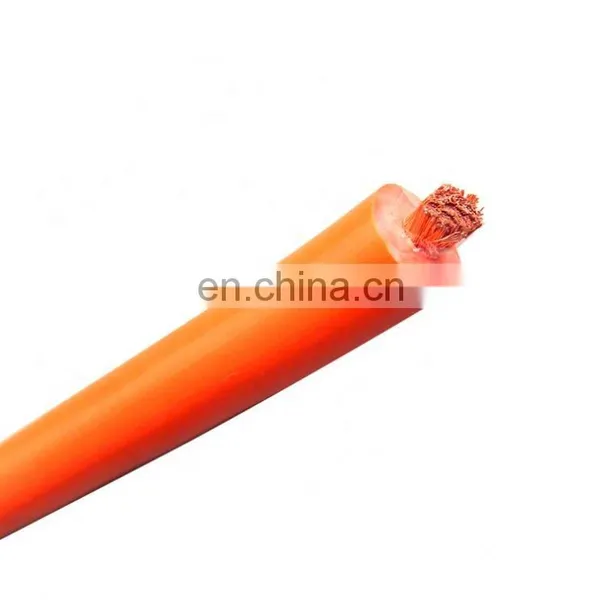 Light Duty Rubber Flexible Soft Copper Conductor Electric Welding Wire Cable 50mm2 photo-2