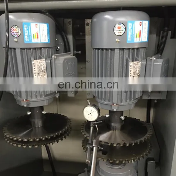 Chinese Supplier 5 Cutters Aluminium Profile Upvc Window End Milling Machine photo-6