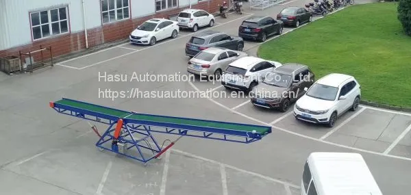 Automatic Electric Portable Telescopic Belt Conveyor for Goods Loading and Unloading photo-3