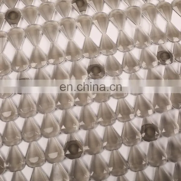 High Quality Customized Comfortable Safety Clear Non-slip Plastic PVC Bathroom Tub Floor Antislip Kids Bath Mat photo-3