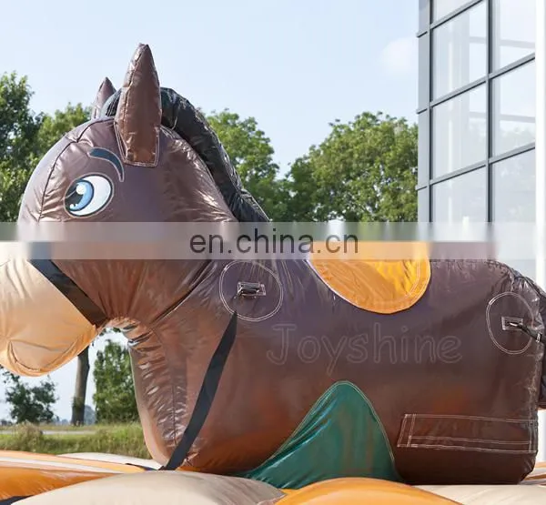 Outdoor Play Games Inflatable Horse Pull Riding Games For Adults photo-4