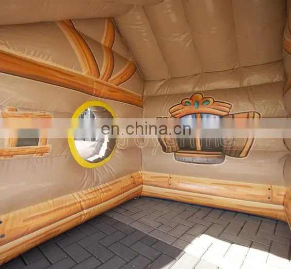 Western Theme Inflatable Barrier Go Karts Racing Game Outdoor Inflatable Speedway Race Track photo-6
