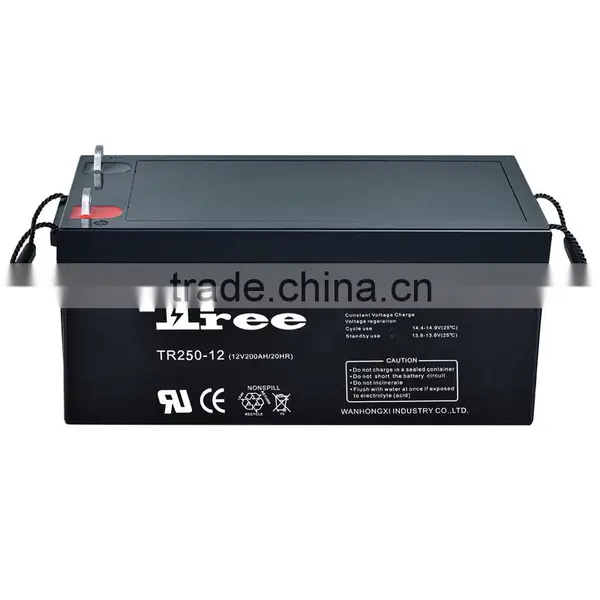 Maintenance Free 12V AGM Gel Battery Sealed 12V 500Ah Lead Acid Battery photo-2