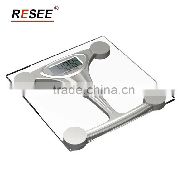 Digital Bathroom Scale With LCD Display From Resee
