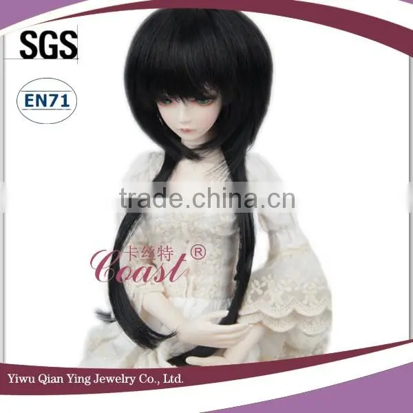 Red Wine Color Adorable Baby Doll Hair Wigs Many Color Can Made photo-2