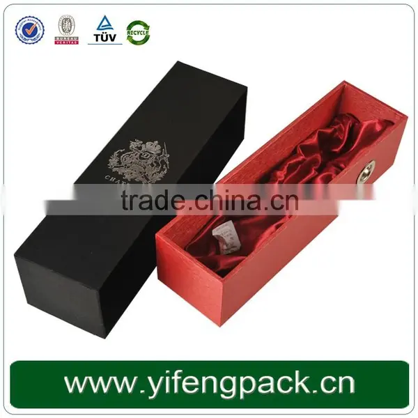 Decorative Paper Wine Champagne Glass Bottle Glass Cardboard Gift Box Wholesale photo-5
