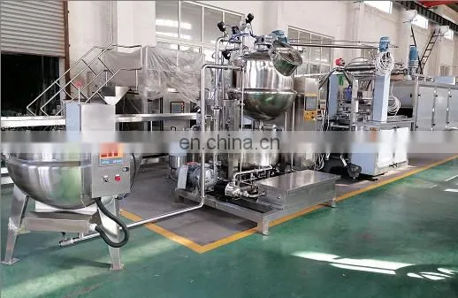 Soft Jelly Gummy Candy Making Machine Production Line With Servo System photo-3