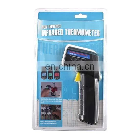 All-sun Thermometer for Industry Infrared Digital Non-contact IR Infrared Laser Thermometer LCD Display photo-5